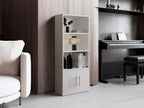 Biblioteca Eco Joy, Blanco, con dos puertas abatibles - vista 1