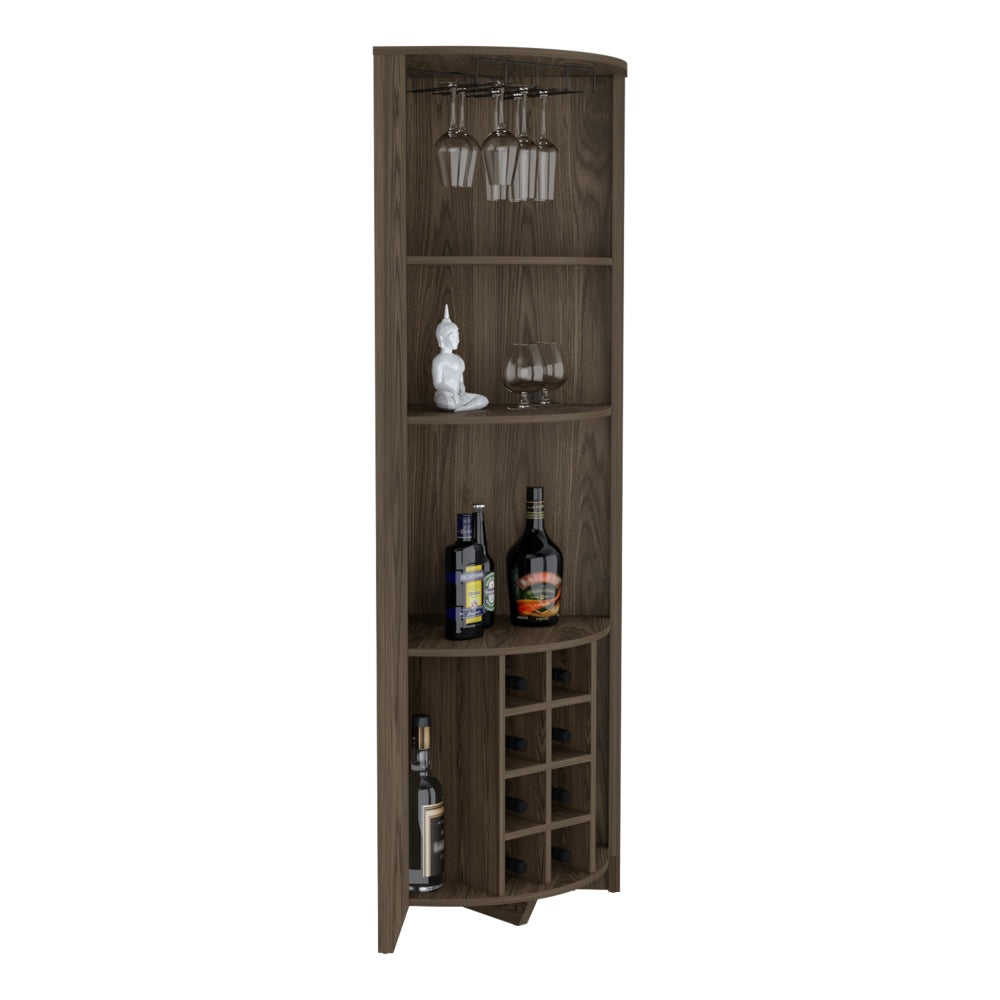Bar Esquinero Essential, Coñac, con espacio para botellas y portacopas - vista 1
