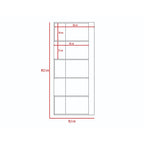 Biblioteca Cubo Beijing - Rovere / Blanco