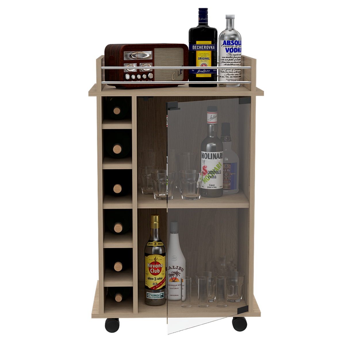 Bar Dukat, Rovere, con rodachines para su fácil desplazamiento - vista 4