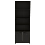 Biblioteca Lisa 180-M Con Puertas - Wengue