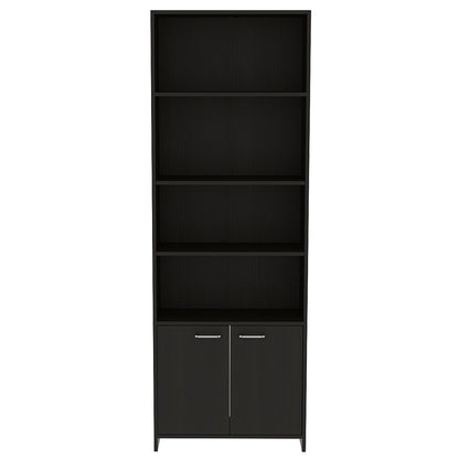 Biblioteca Lisa 180-M Con Puertas - Wengue