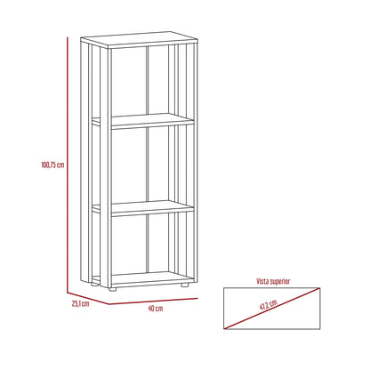 Librero Office W-40 - Wengue