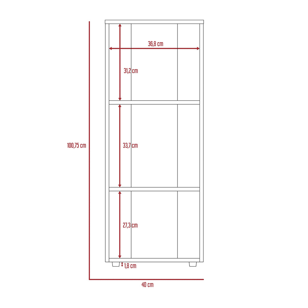 Librero Office W-40 - Wengue