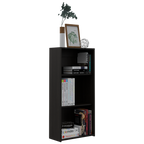 Biblioteca Kalo, Wengue, con entrepaños de amplio espacio para colocar objetos y decorativos de oficina - vista 1