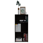 Biblioteca Kalo, Wengue, con entrepaños de amplio espacio para colocar objetos y decorativos de oficina - vista 3