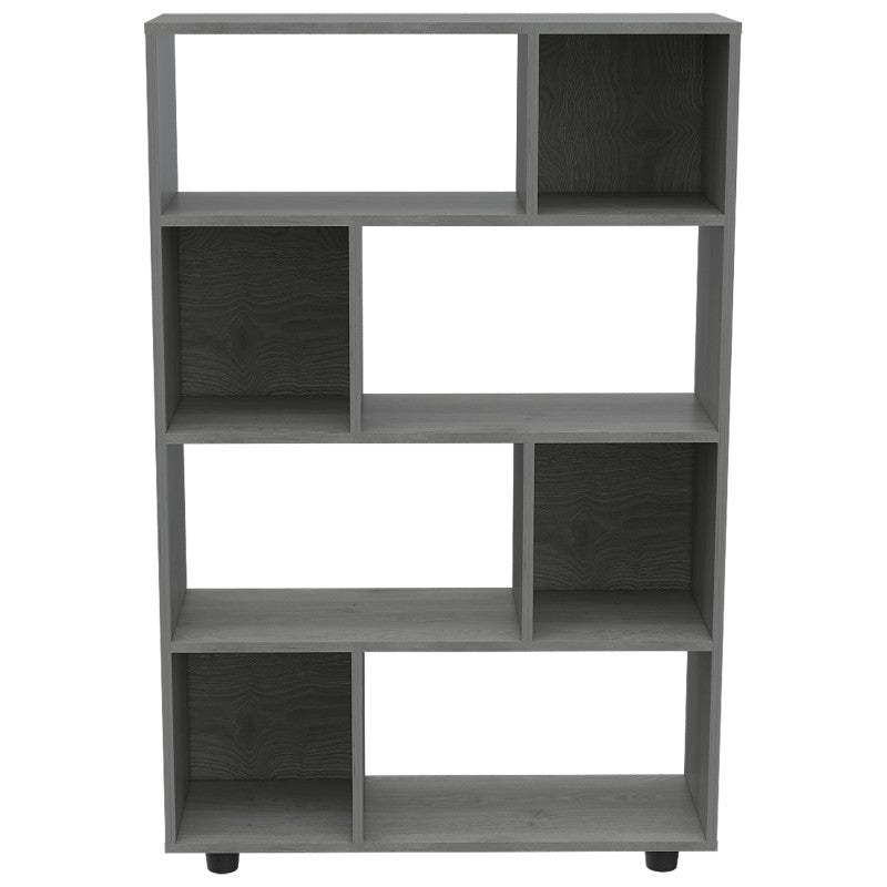 Biblioteca Office, Ceniza, con múltiples entrepaños para colocar objetos - vista 5