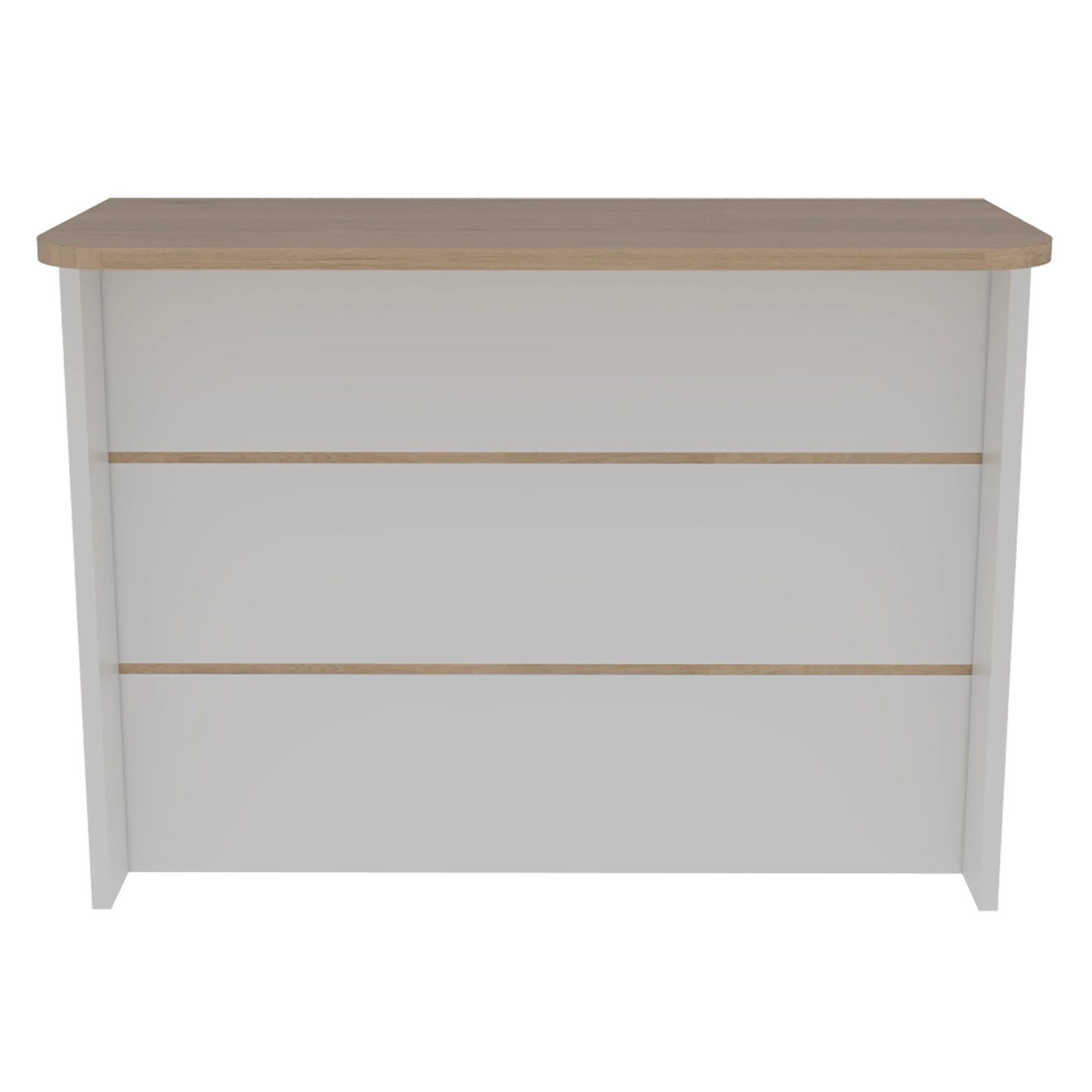 Barra Auxiliar De Cocina Fendi - Rovere / Blanco