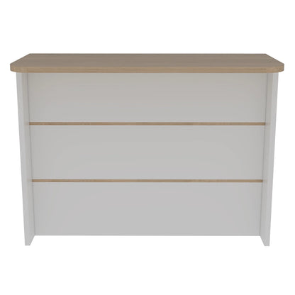 Barra Auxiliar De Cocina Fendi - Rovere / Blanco