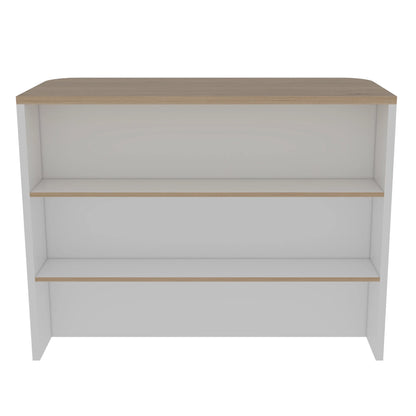 Barra Auxiliar De Cocina Fendi - Rovere / Blanco