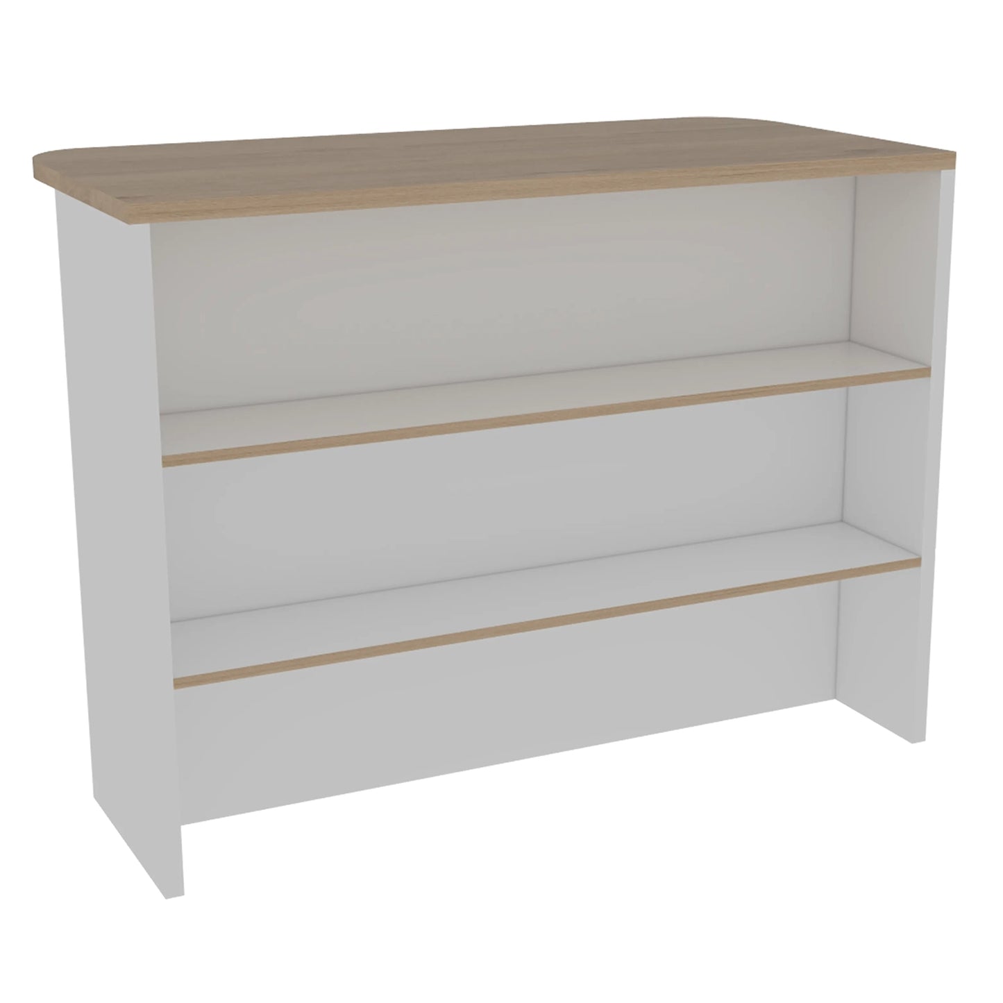 Barra Auxiliar De Cocina Fendi - Rovere / Blanco