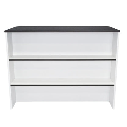 Barra Auxiliar De Cocina Fendi - Wengue / Blanco