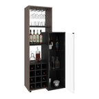 Bar Ozzy Una Puerta De Vidrio Con Cava Para Doce Vinos Y Copero, Wengue / Milan - vista 2