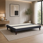 Mons Base Europea Dividida 2 Plazas 150x190 Negro