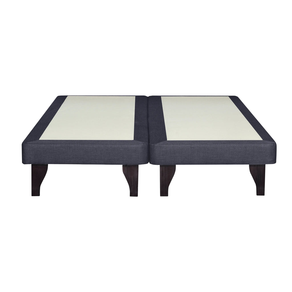 Mons Base Europea Dividida 2 Plazas 150x190 Negro