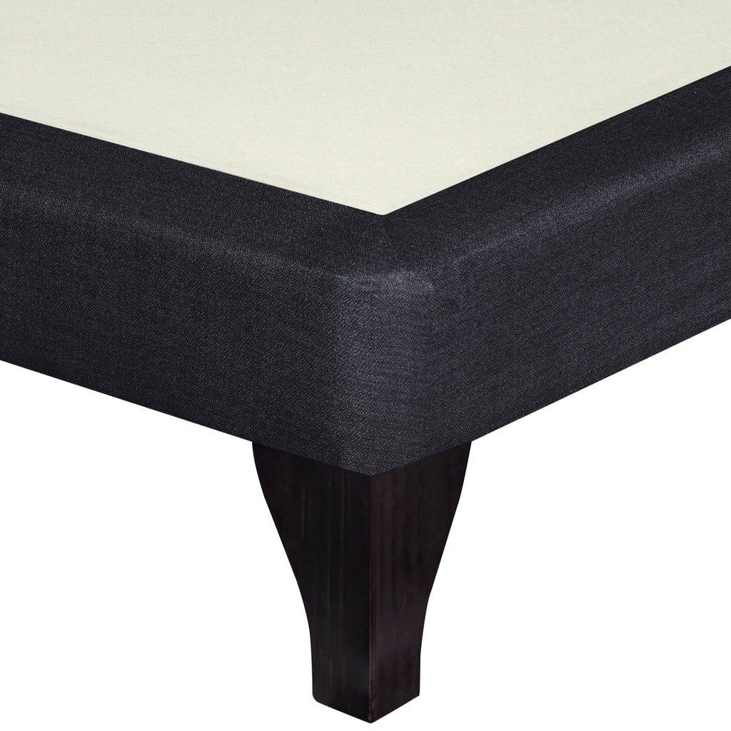 Mons Base Europea Dividida 2 Plazas 150x190 Negro