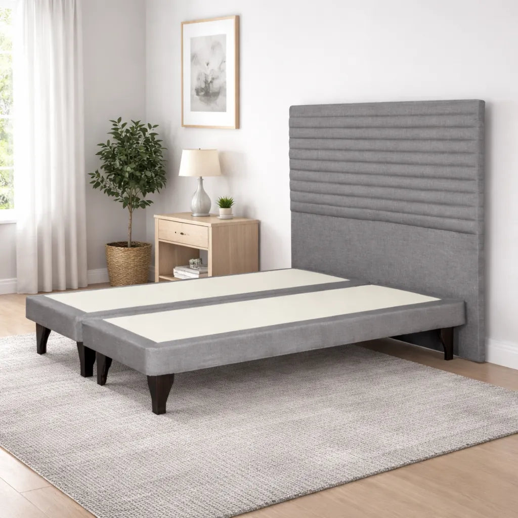 Mons Base Cama King Dividida + Respaldo
