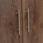 Closet Fontana, Nogal y Blanco, con Cuatro Puertas Abatibles y Tres Cajones Organizadores - vista 9