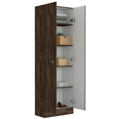 Closet 2 Puertas Home - Coñac /Blanco