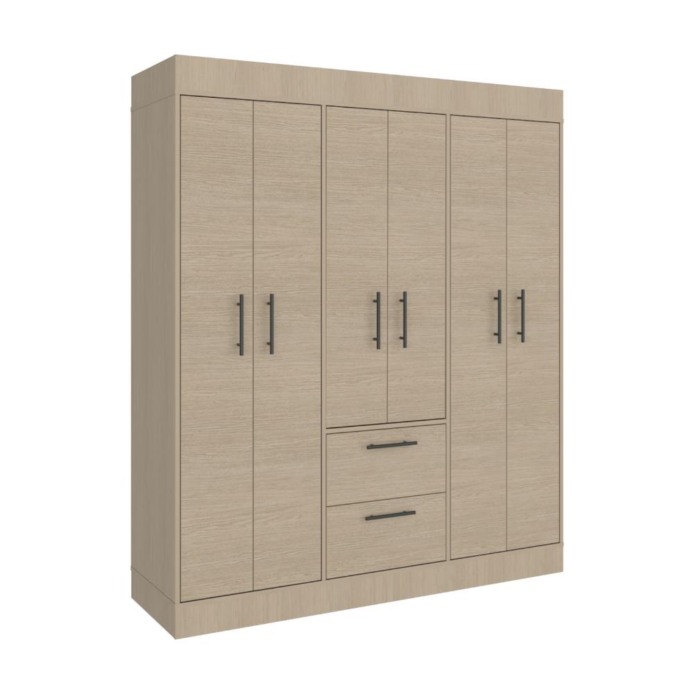 Closet 150 Vm 6 Puertas 2 Cajones, Cartagena y Wengue - vista 5