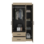 Clóset Houston , Cartagena y Wengue , con Tres Puertas Batientes y Dos Cajones con Amplio Espacio de Almacenamiento - vista 10