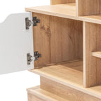 Rack para Tv Blake, Café claro y Blanco, Para Televisor para 55 Pulgadas - vista 9