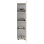 Closet Dreams M4 Una Puerta, Fresno/Blanco - vista 3