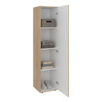 Closet Dreams M4 Una Puerta, Fresno/Blanco - vista 4