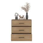 Comoda Clay Tres Cajones, Fresno / Wengue - vista 5