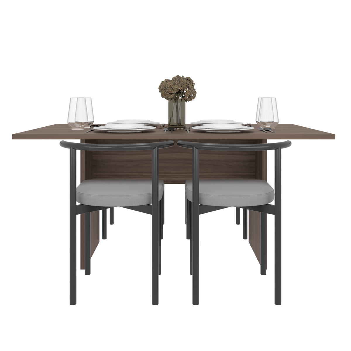 Mesa para Comedor Ascher, Avellana, para Seis Puestos, No Incluye Sillas - vista 2