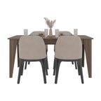 Mesa para Comedor Torino 160, Avellana, Diseño Moderno, No Incluye Sillas - vista 2