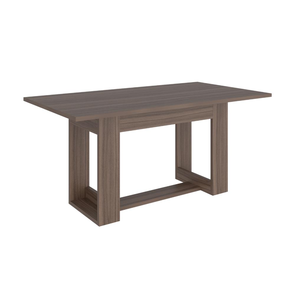 Mesa para Comedor Volder 160, Avellana, con Amplia Superficie, No Incluye Sillas - vista 5