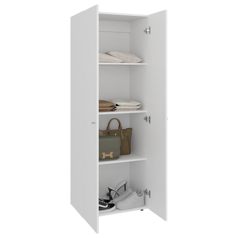 Closet Dos Puertas, Blanco - vista 3