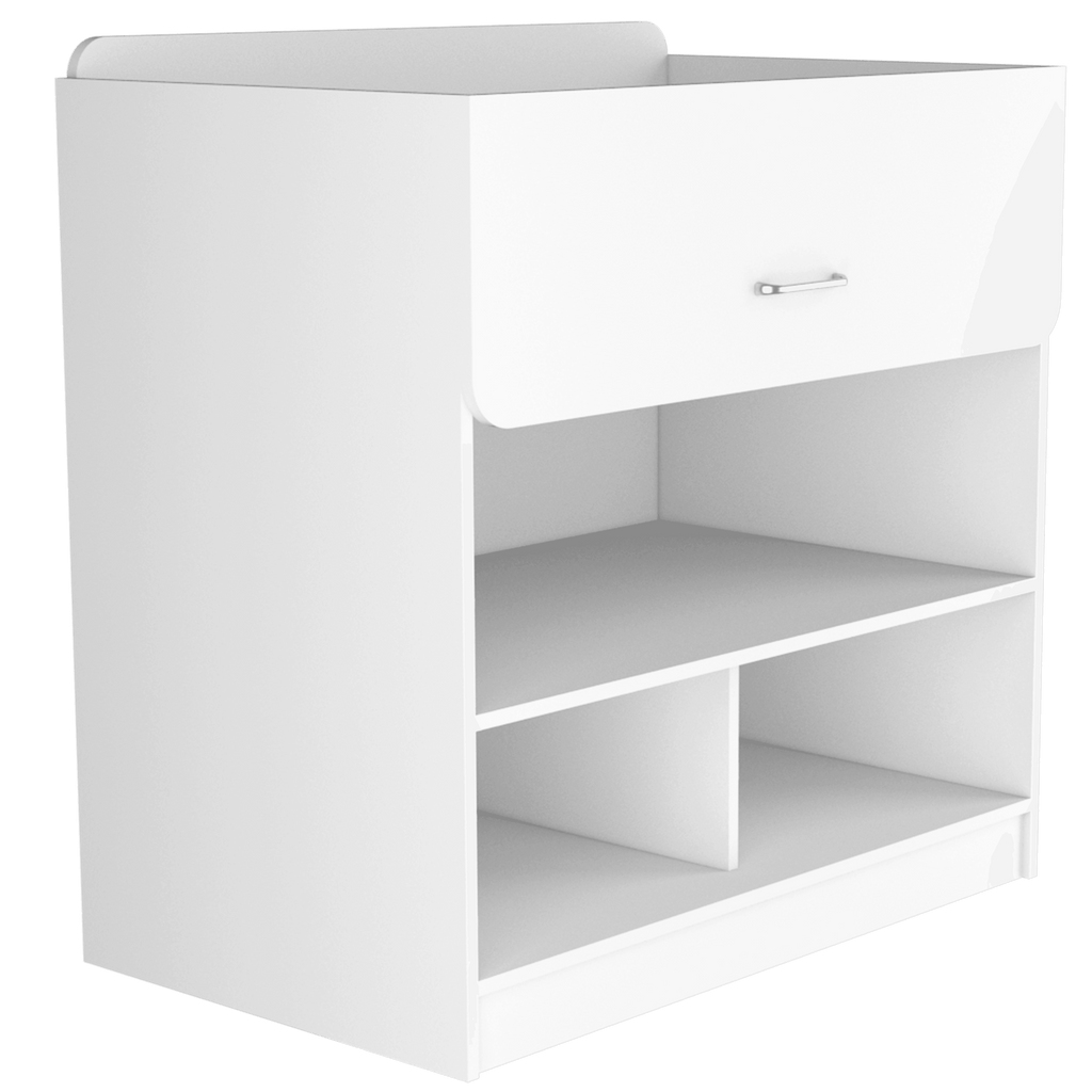 Cambiador Rosario Un Cajon, Blanco - vista 4
