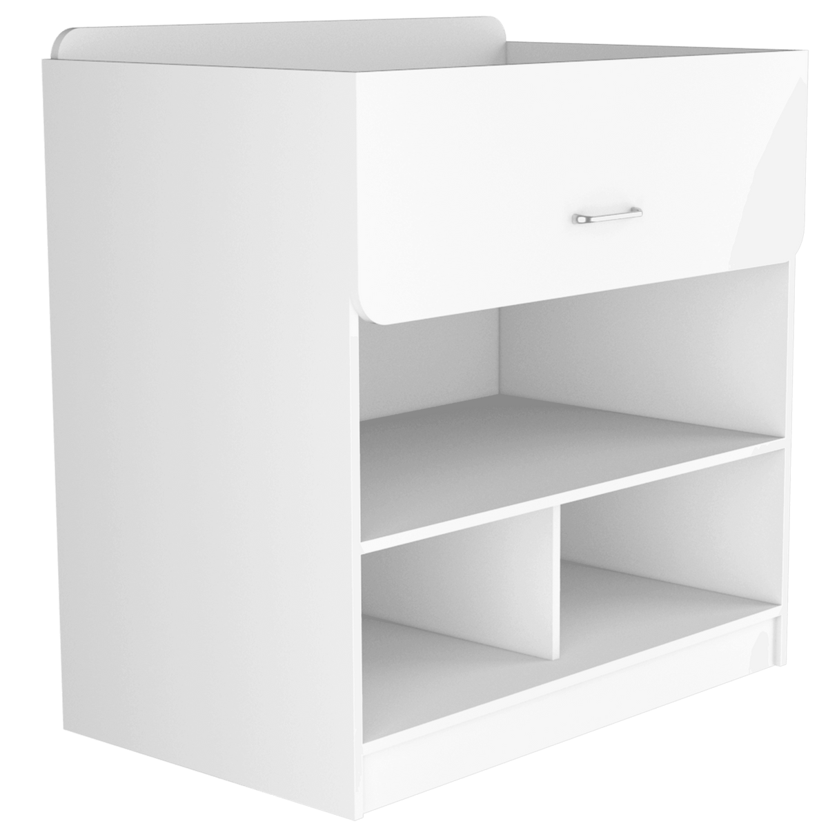 Cambiador Rosario Un Cajon, Blanco - vista 4