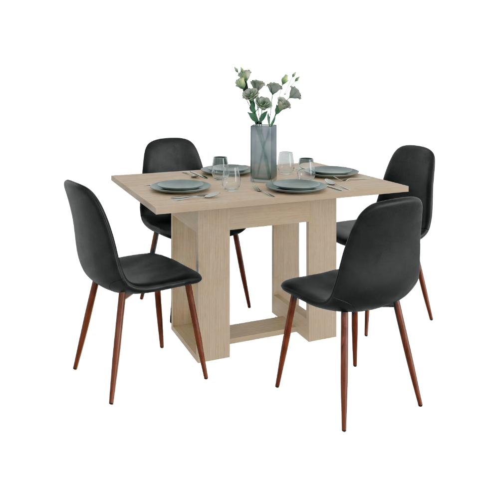 Mesa para Comedor Volder 120, Cartagena, con Amplia Superficie, No Incluye Sillas - vista 3