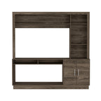 Estante Tv, Cantabria Dos Puertas con Espacio Para Televisor De Hasta 55 Pulgadas Color Coñac - vista 4