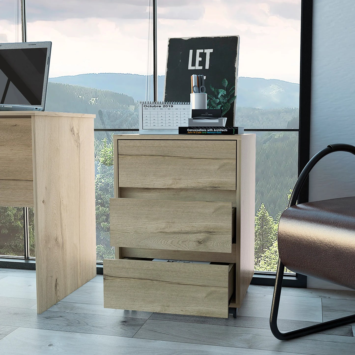 Archivador 3 Cajones Office - Duna