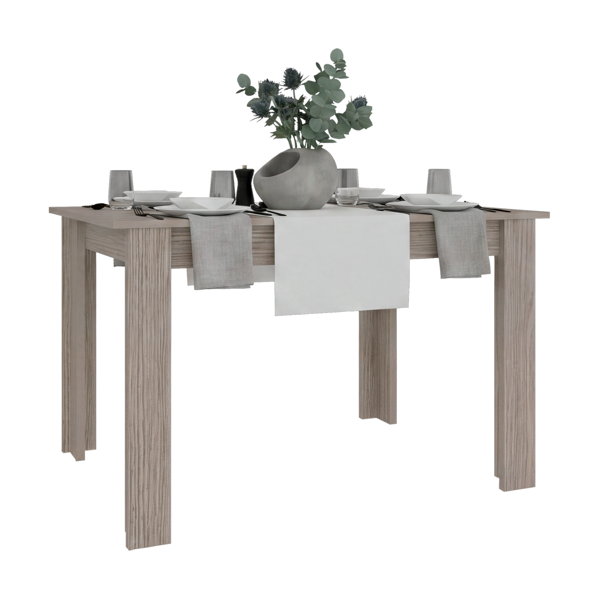 Mesa para Comedor Estrella 120, Positano, con Espacio para Cuatro Personas, No Incluye Sillas - vista 5