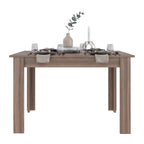 Mesa para Comedor Estrella 120, Avellana, con Espacio para Cuatro Personas, No Incluye Sillas - vista 4