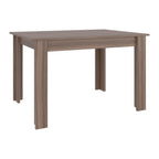 Mesa para Comedor Estrella 120, Avellana, con Espacio para Cuatro Personas, No Incluye Sillas - vista 2