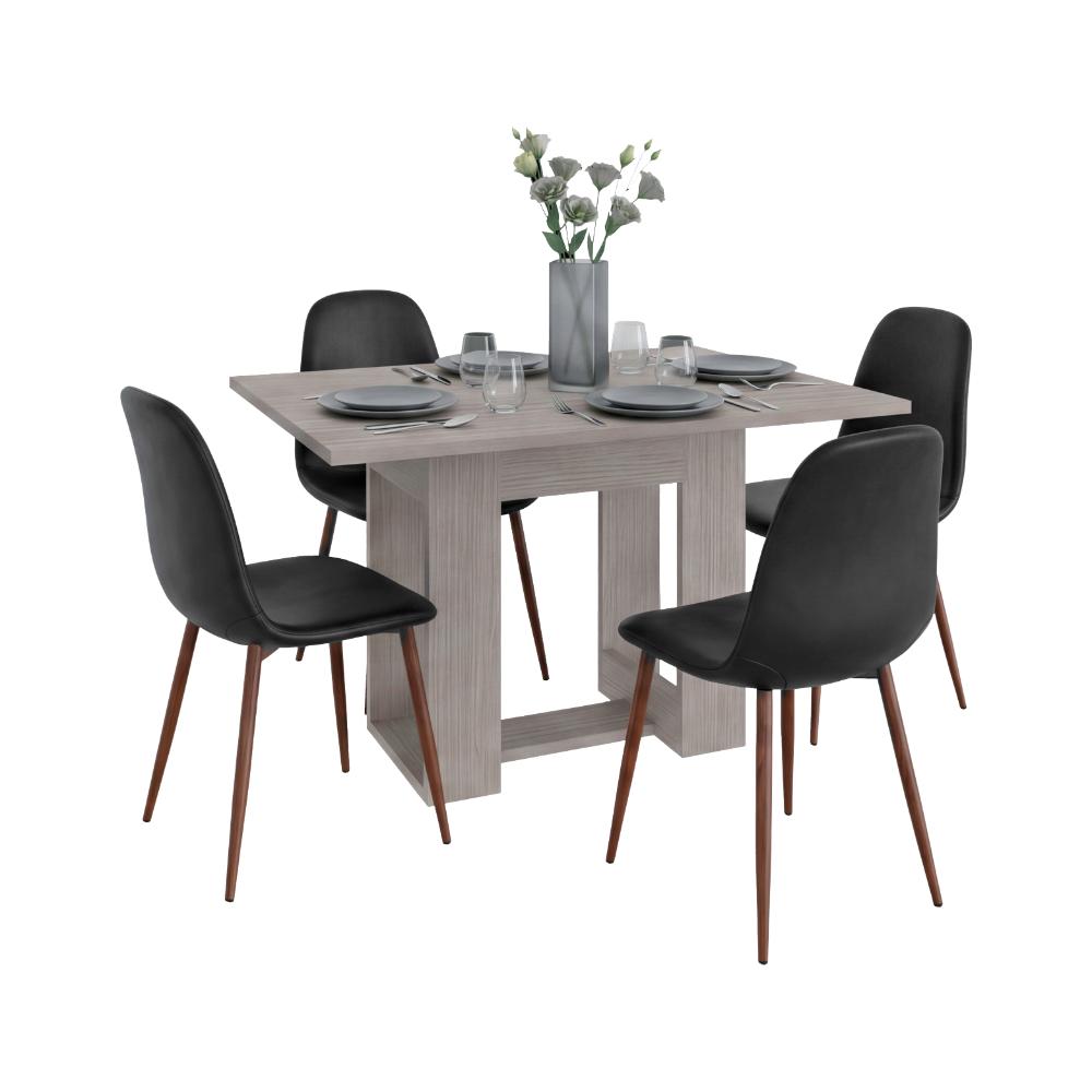 Mesa para Comedor Volder 120, Positano, con Amplia Superficie, No Incluye Sillas - vista 2