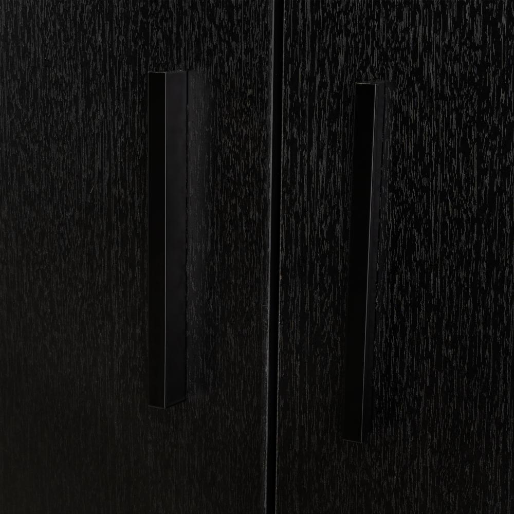 Closet Comoda Praga Tres Puertas Un Cajon, Wengue, con diseño moderno incluye Espejo - vista 15