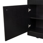 Comoda Praga Un Cajon y Dos Puertas, Wengue - vista 15