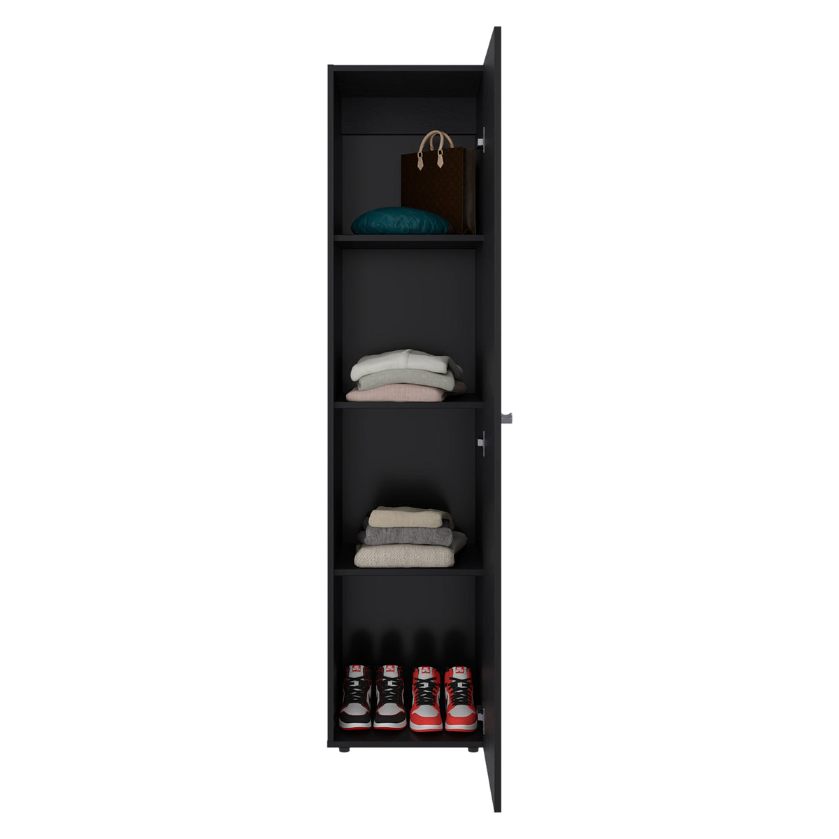 Closet Dreams M5 Una Puerta Con Espejo, Wengue - vista 3