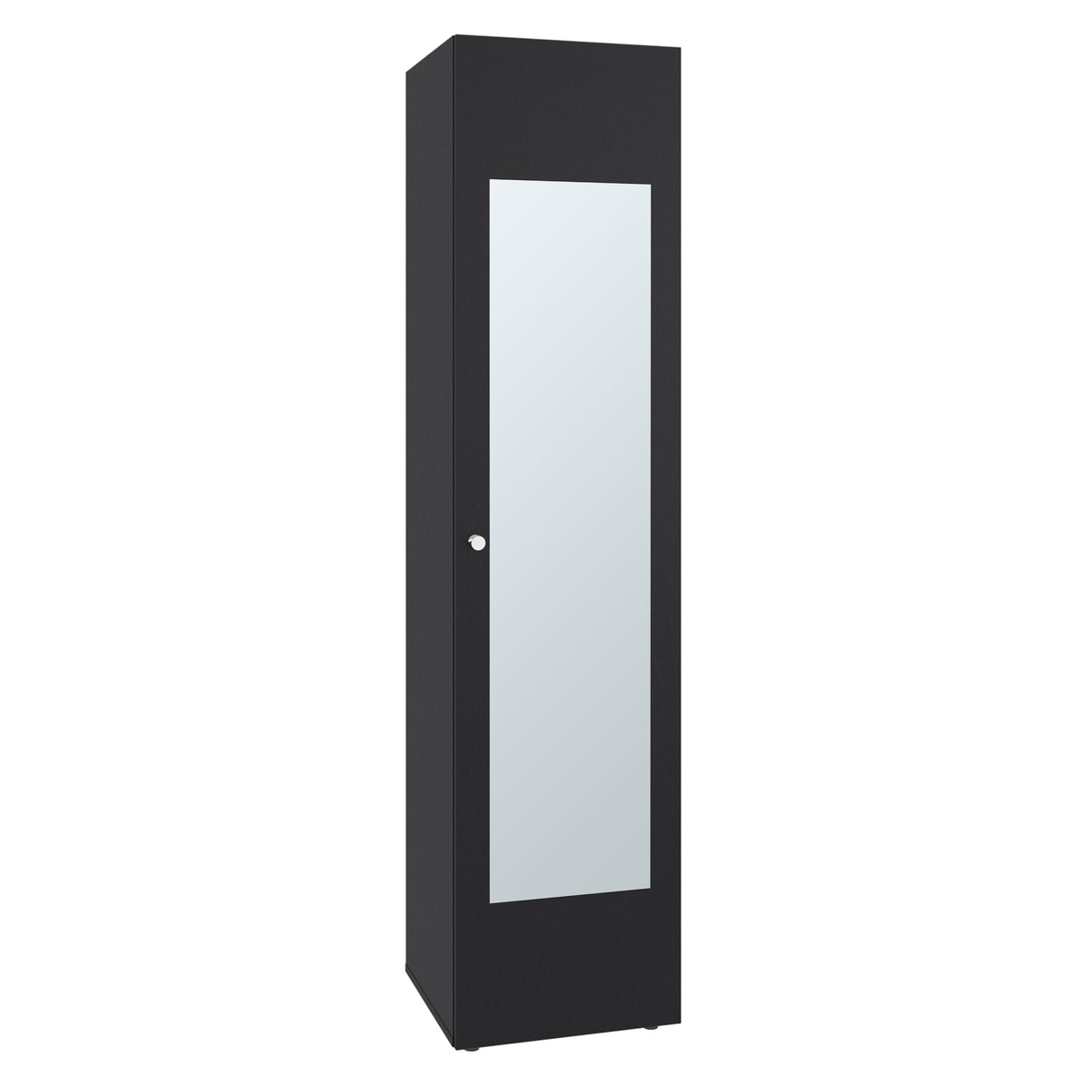 Closet Dreams M5 Una Puerta Con Espejo, Wengue - vista 6