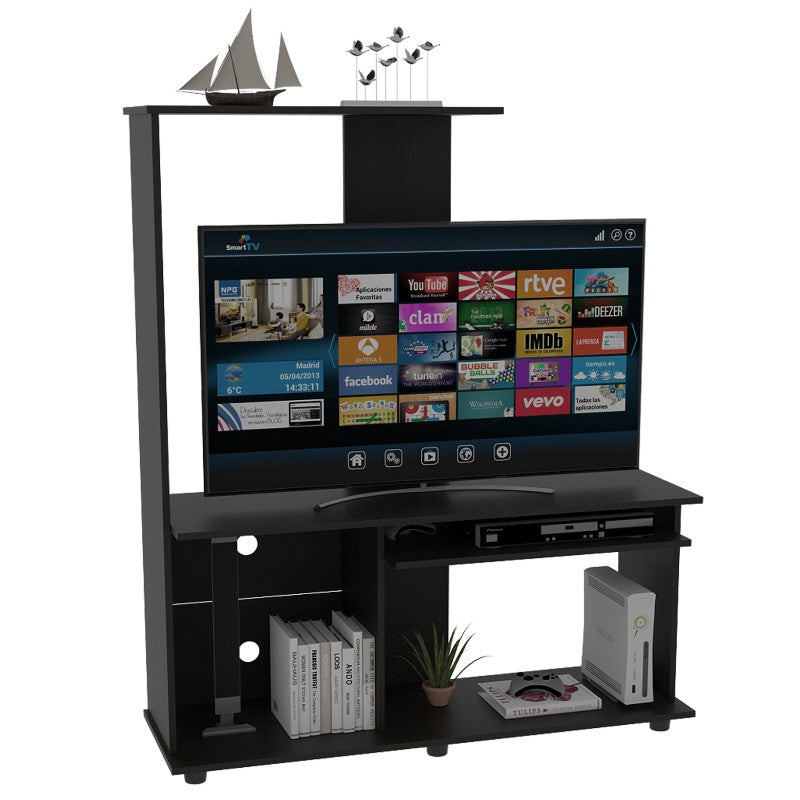 Estante Magallanes, Wengue Negro, con capacidad para televisor de 55 pulgadas - vista 1