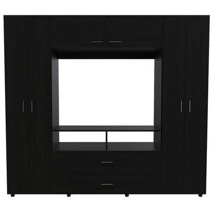 Closet Manila Z-200 6 Puertas Tv46 - Wengue
