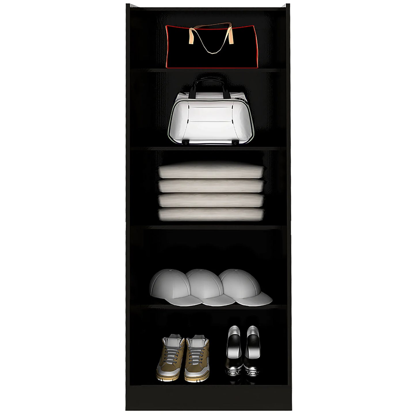 Closet 2 Puertas Home - Wengue