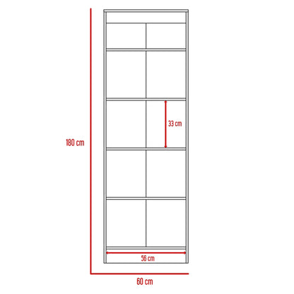 Closet 2 Puertas Home - Wengue